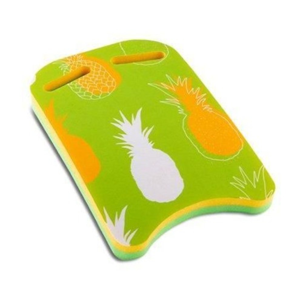Floatation iQ Pineapple Kickboard Lime Yellow 1.5 x 11 x 18 LFL1213 New